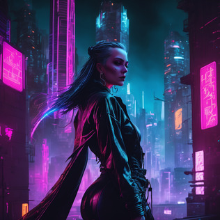 Cyberpunk Cityscape